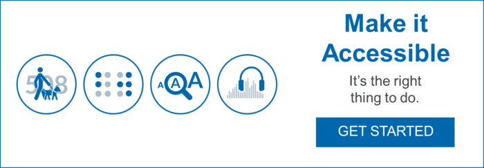 Make it Accessible, it's the right thing to do. Get Started. Link opens Contact Braille Works. Make it Accessible, it's the right thing to do. Get Started. Link opens Contact Braille Works.