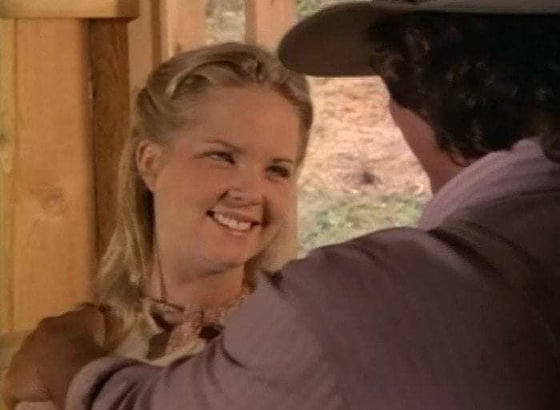 Mary Ingalls during a scene of Little House on the Prairie Mary Ingalls during a scene of Little House on the Prairie