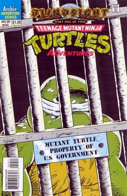 Cover of Teenage Mutant Ninja Turtles Archie Comics BlindSight Cover of Teenage Mutant Ninja Turtles Archie Comics BlindSight